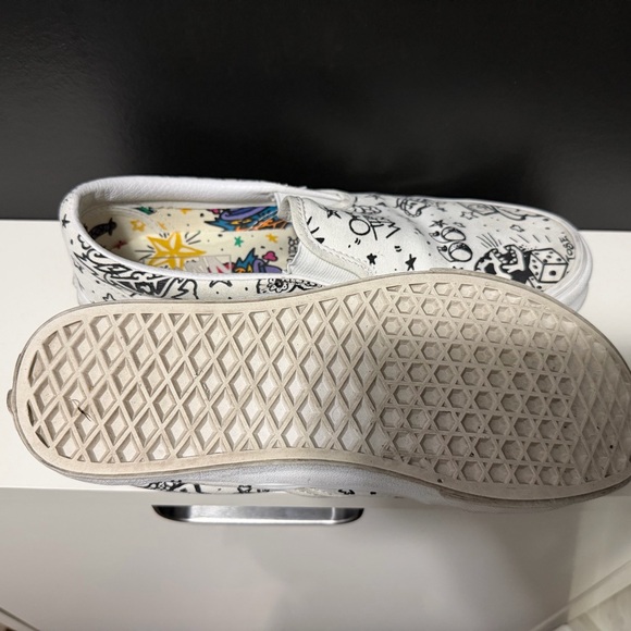 Vans U color Slip-Ons - White and Black - Picture 2 of 3